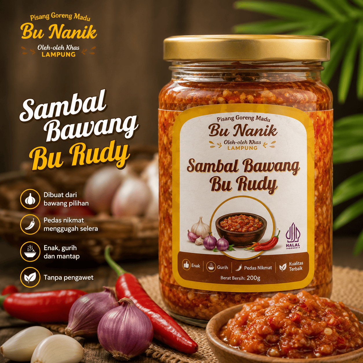 Sambal Bawang Bu Rudy Bu Nanik